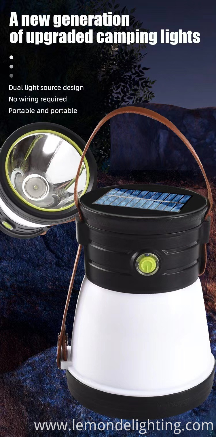  solar rechargeable lantern